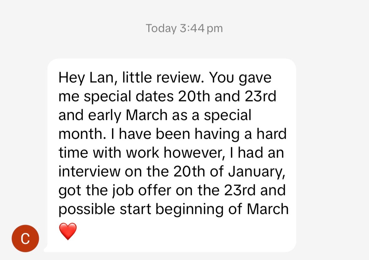 Lucky dip Private Reading 🍀