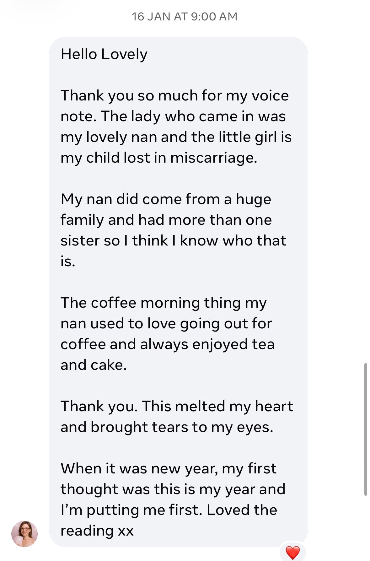 Monthly Subscription - Voice Note Readings