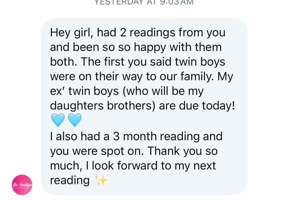 Private Fertility Card Reading