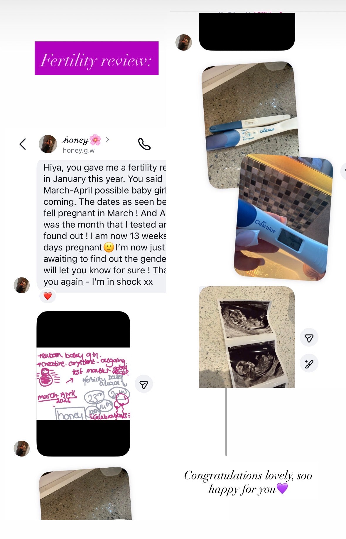 Private Fertility Card Reading