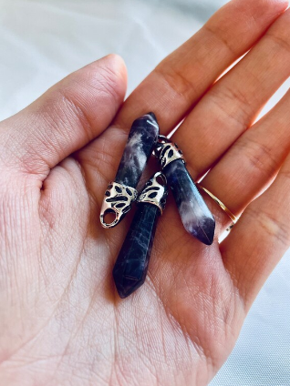 Amethyst Crystal Necklace