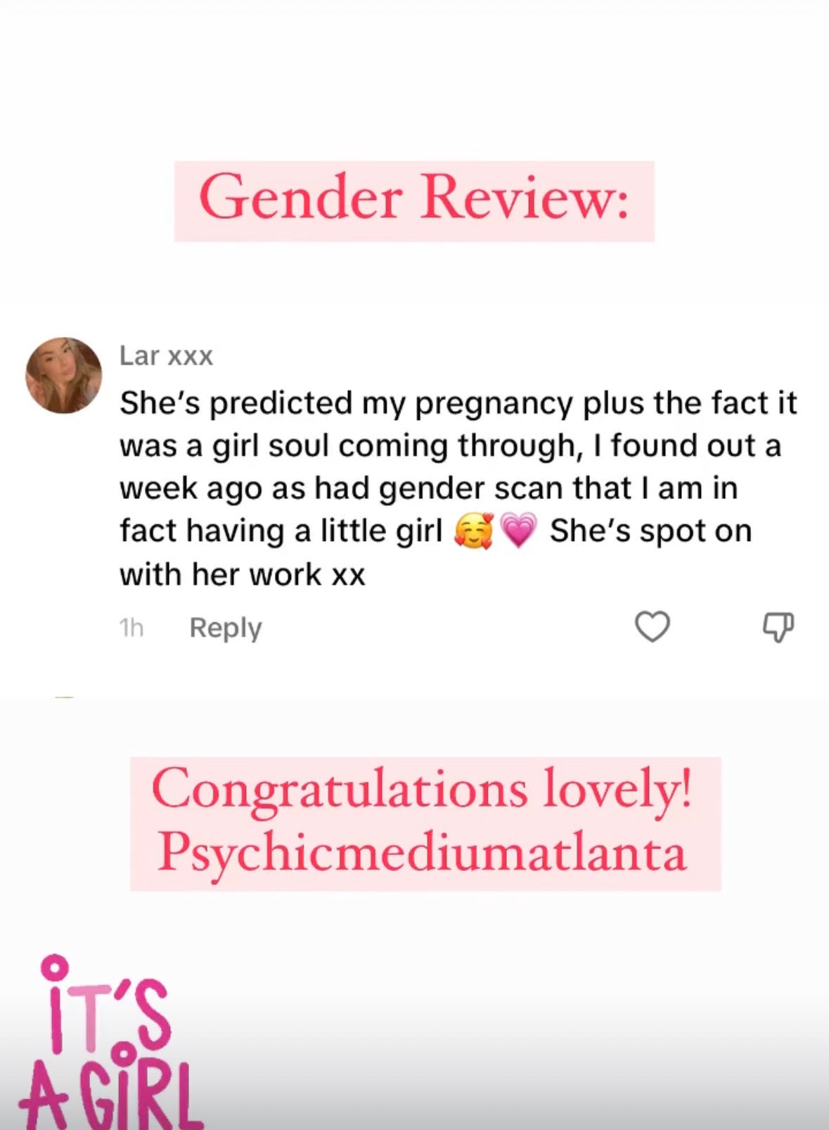 Personalised Divine Fertility Blessing (Sent via your emails)