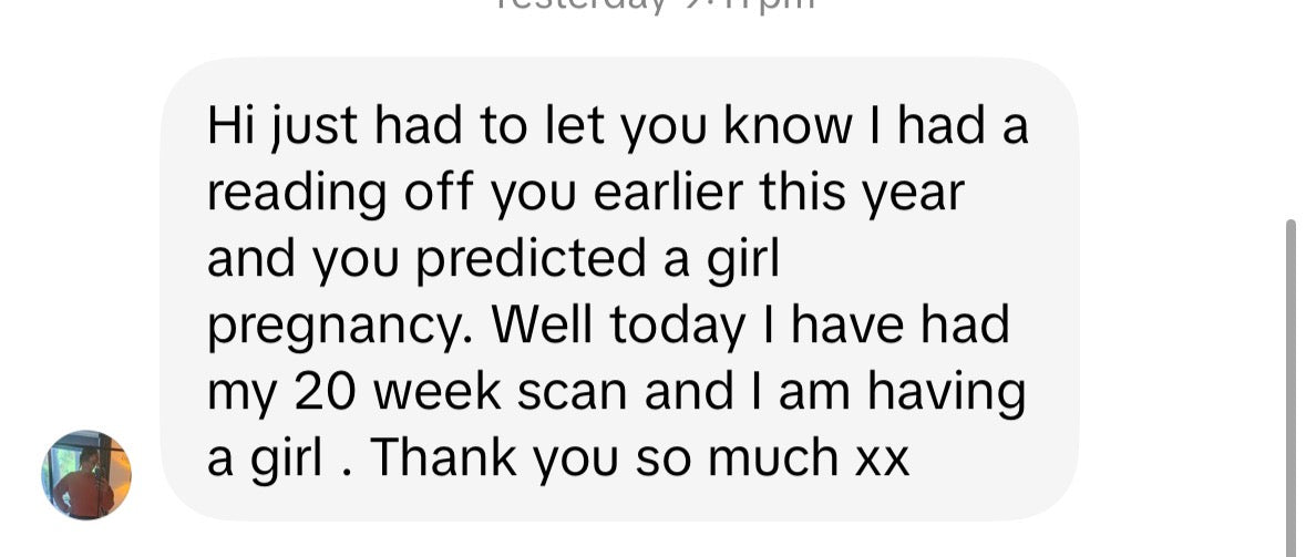 Baby Gender Prediction Reading (Private)