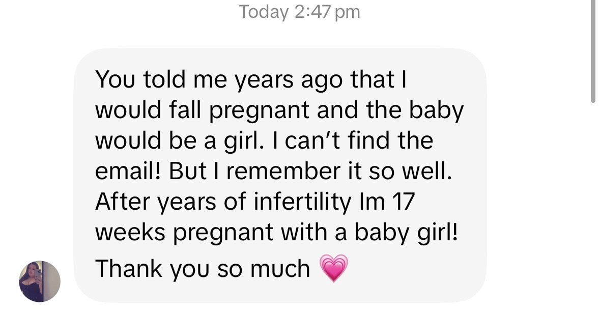 Fertility Doodle & Fertility Voice Note Reading Bundle (PRIVATELY SENT TO YOUR EMAILS)
